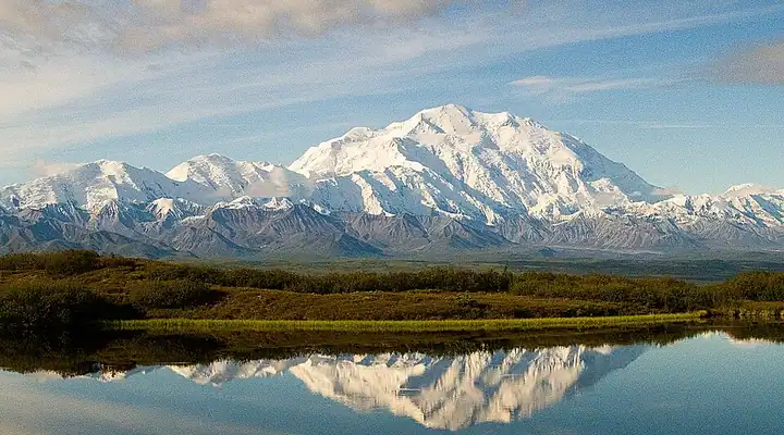A view of Denali in Alaska