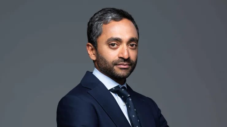 Chamath Palihapitiya, an early member of Facebook's most senior executive team.