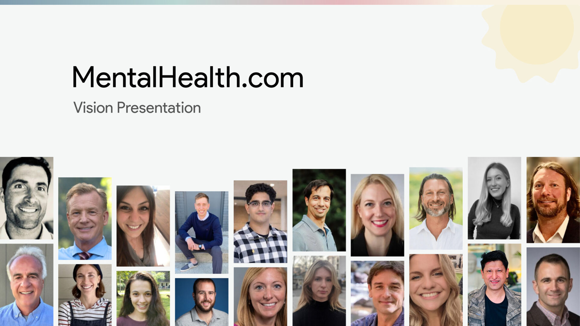 MentalHealth.com Vision Presentation